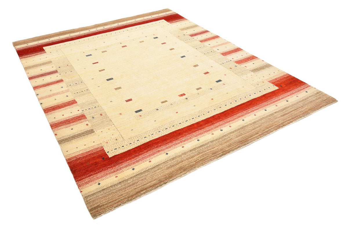 Dywan Gabbeh - Loribaft Indus - 248 x 195 cm - jasny beż