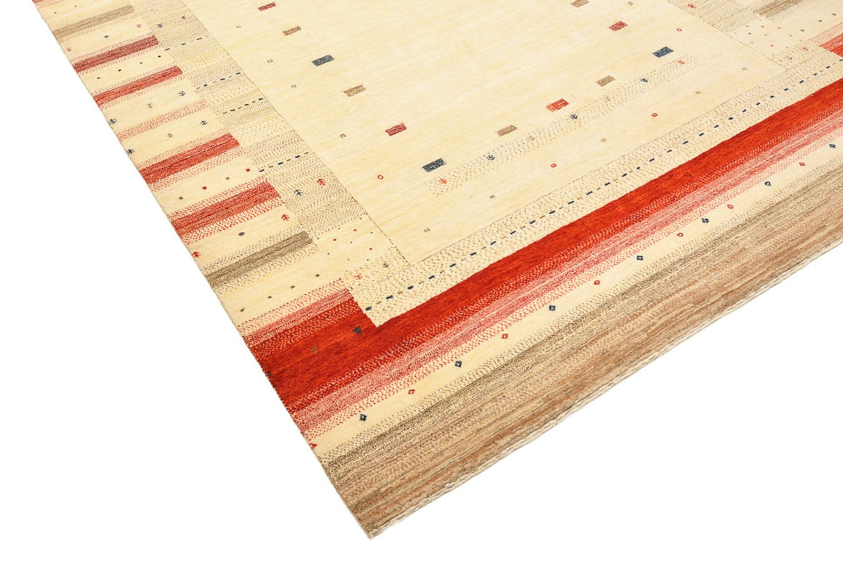 Dywan Gabbeh - Loribaft Indus - 248 x 195 cm - jasny beż