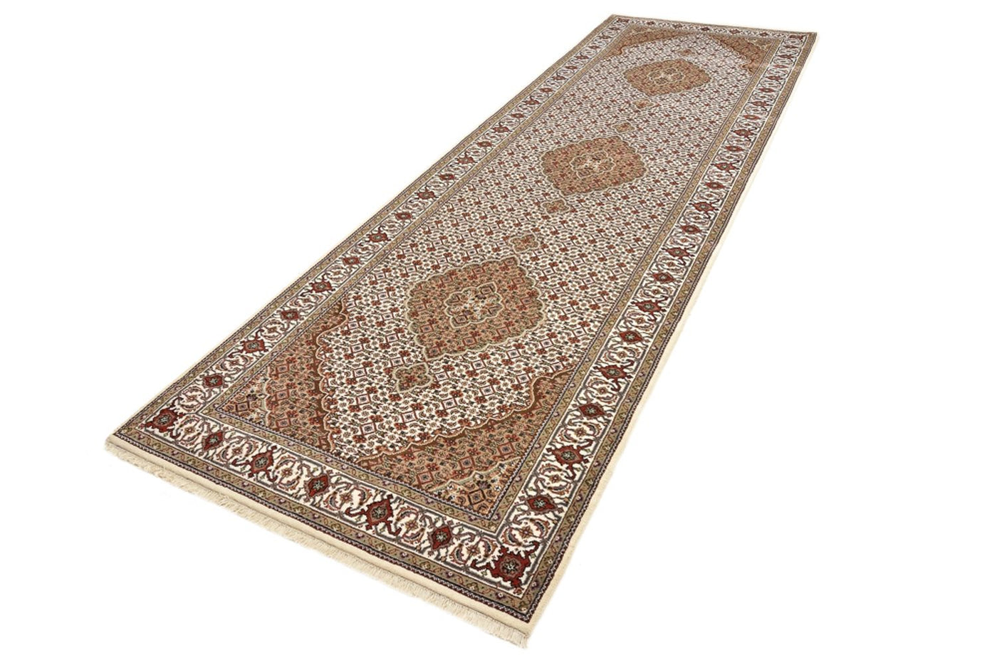 Indo Tabriz Dywan 372x121cm - Dywan orientalny