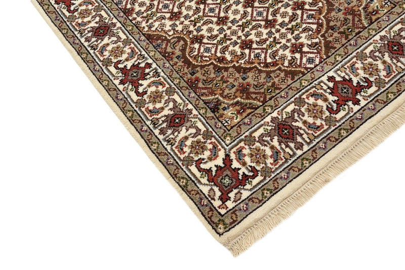Biegacz Dywan orientalny - Tabriz - 602 x 81 cm - jasny beż