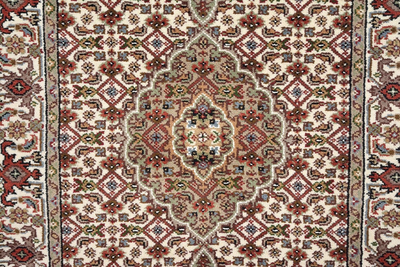Biegacz Dywan orientalny - Tabriz - 602 x 81 cm - jasny beż