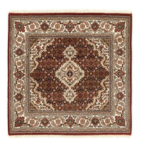 Dywan orientalny - Tabriz - 93 x 89 cm - kremowy