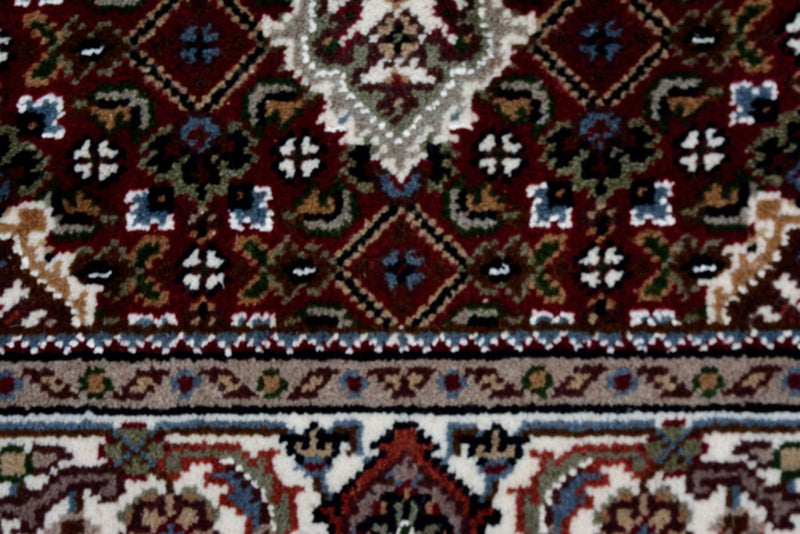 Dywan orientalny - Tabriz - 93 x 89 cm - kremowy