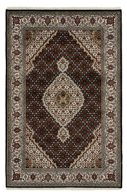 Dywan orientalny - Tabriz - 183 x 121 cm - kremowy