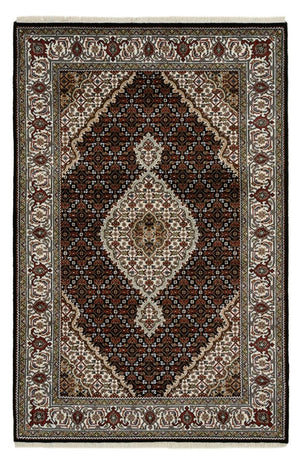 Dywan orientalny - Tabriz - 183 x 121 cm - kremowy