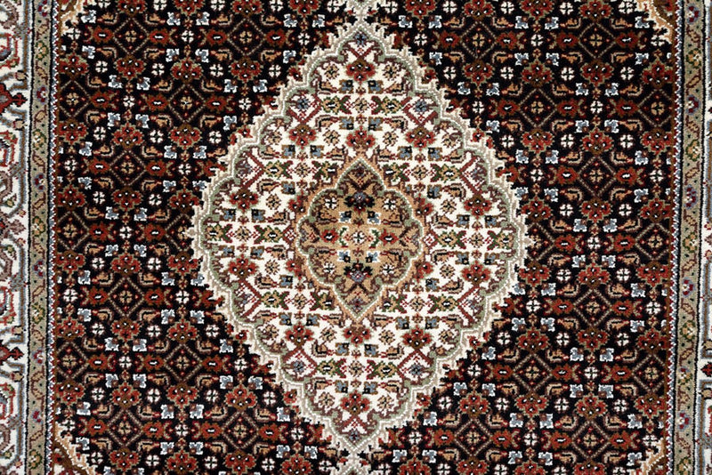 Dywan orientalny - Tabriz - 183 x 121 cm - kremowy