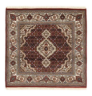 Dywan orientalny - Tabriz - 94 x 89 cm - kremowy