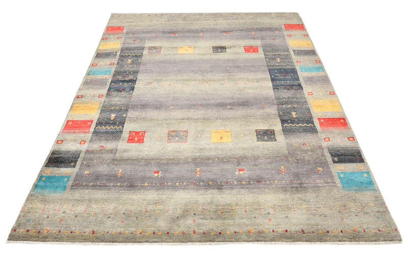 Dywan Gabbeh - Loribaft Indus - 241 x 175 cm - piaskowy