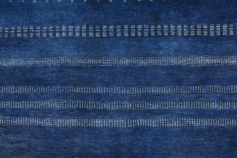 Dywan Gabbeh - Loribaft Indus - 237 x 172 cm - ciemnoniebieski