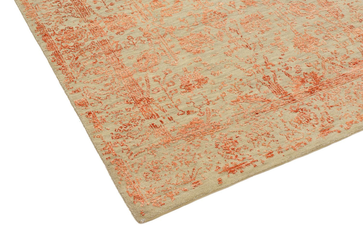 Designerski dywan - 144 x 104 cm - pomarańczowy