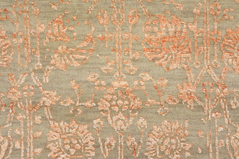 Designerski dywan - 144 x 104 cm - pomarańczowy