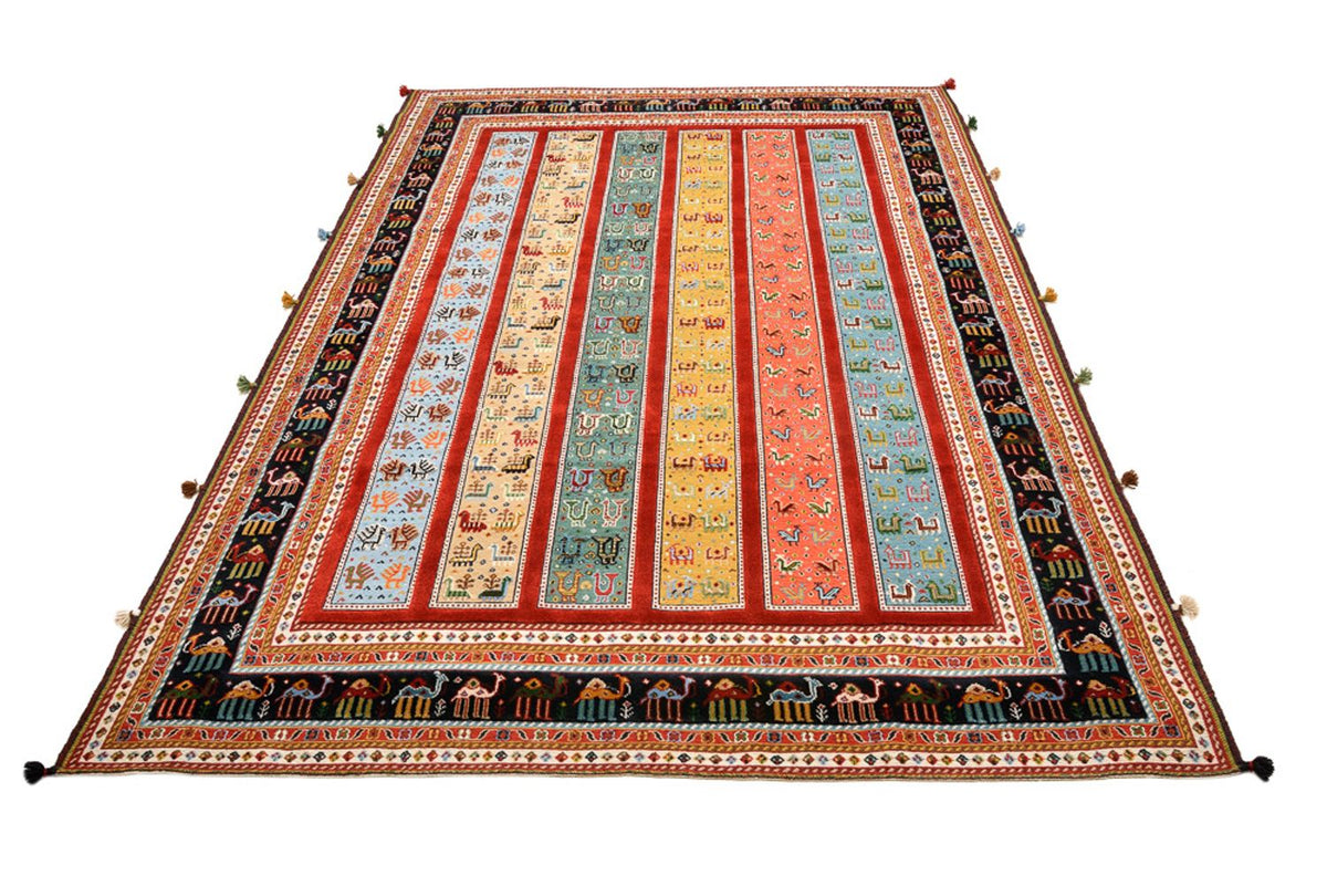 Dywan orientalny - 245 x 176 cm - wielokolorowy