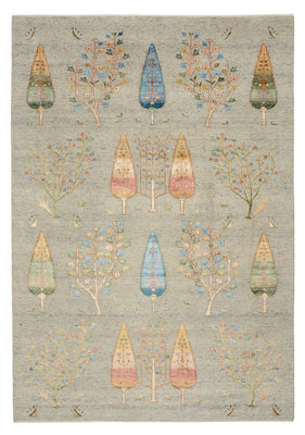 Dywan Gabbeh - Loribaft Indus - 295 x 206 cm - jasnoszary