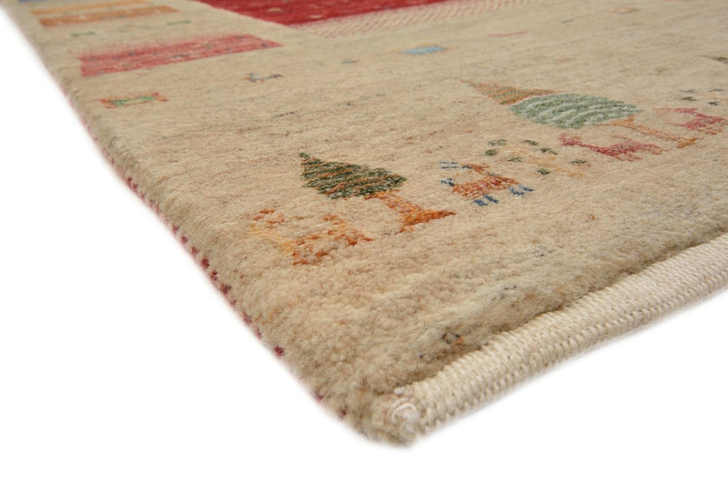 Dywan Gabbeh - Loribaft Indus - 300 x 206 cm - wielokolorowy