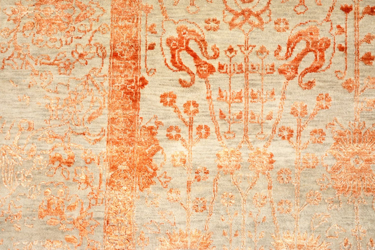 Designerski dywan - 342 x 248 cm - rdza