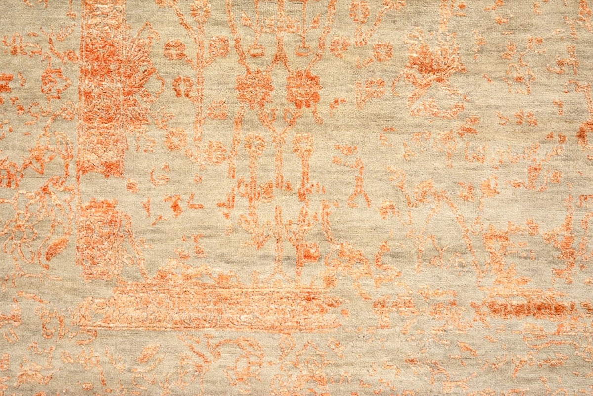 Designerski dywan - 299 x 249 cm - rdza