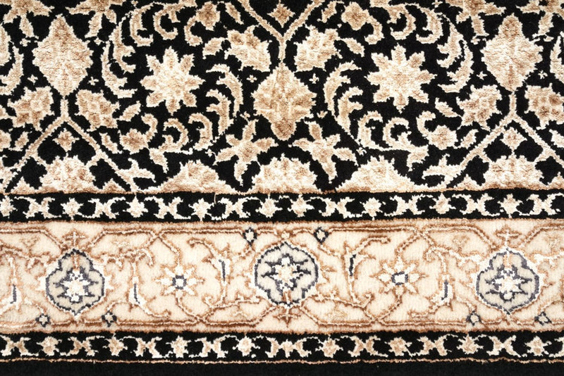 Orientalny dywan - Bijar - Indus - 143 x 74 cm - ciemnoniebieski