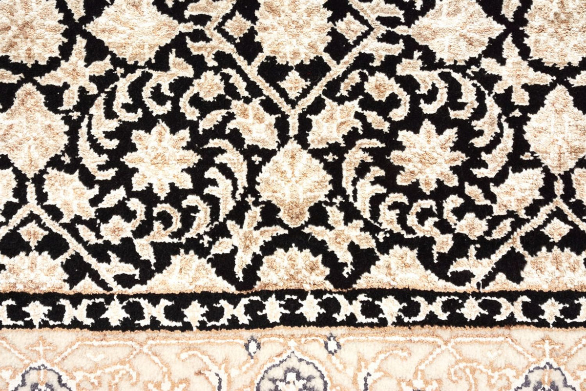 Orientalny dywan - Bijar - Indus - 143 x 73 cm - ciemnoniebieski