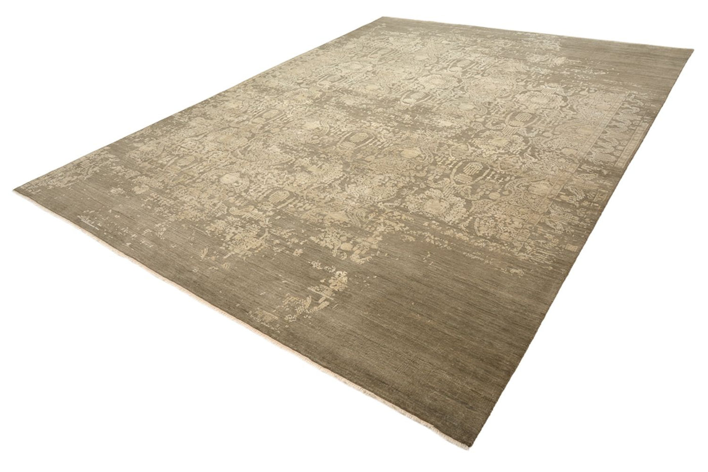 Designerski dywan - 362 x 270 cm - piaskowy