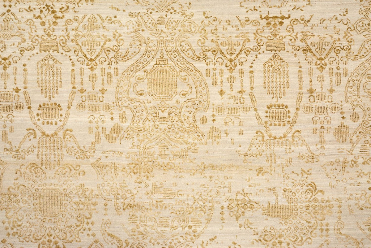 Designerski dywan - 361 x 276 cm - piaskowy