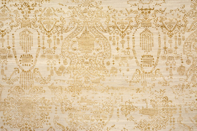 Designerski dywan - 361 x 276 cm - piaskowy