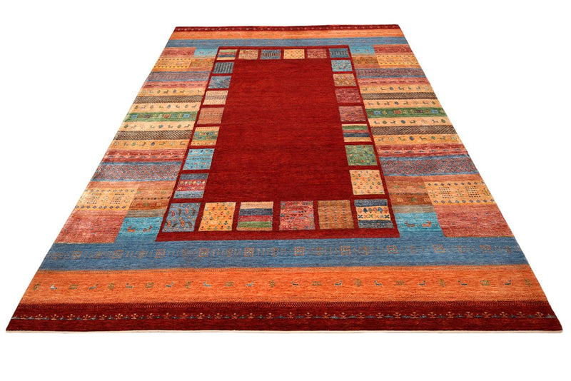 Dywan Gabbeh - Loribaft Indus - 342 x 253 cm - czerwony