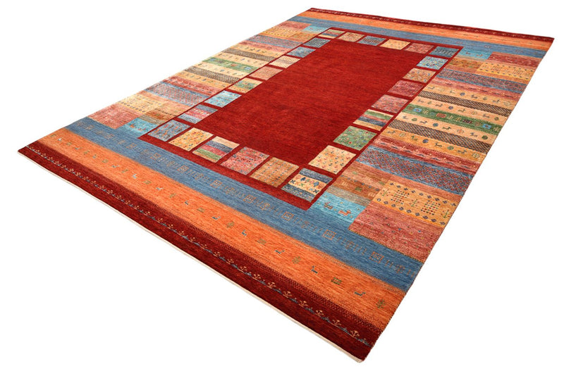 Dywan Gabbeh - Loribaft Indus - 342 x 253 cm - czerwony