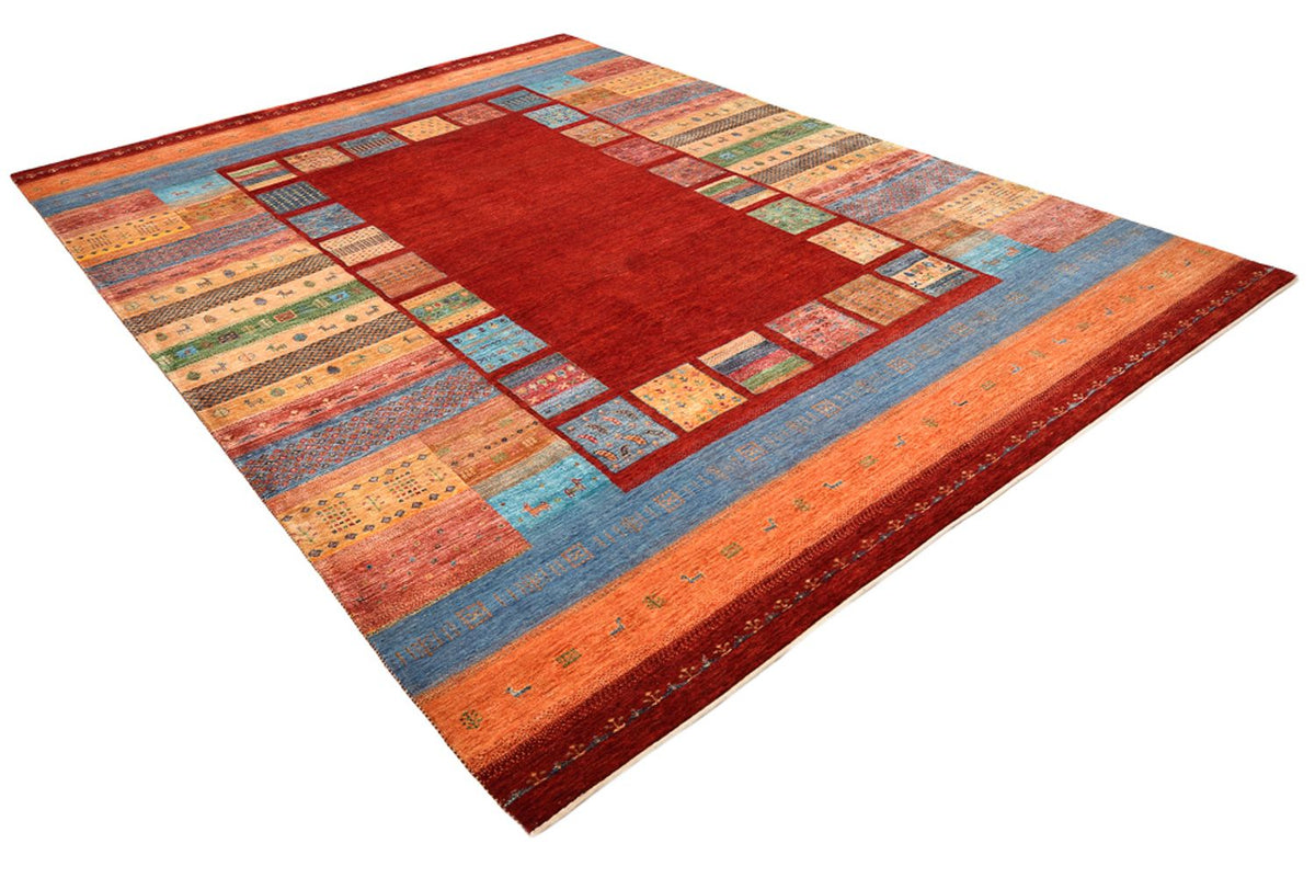 Dywan Gabbeh - Loribaft Indus - 342 x 253 cm - czerwony