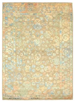 Designerski dywan - 239 x 175 cm - piaskowy