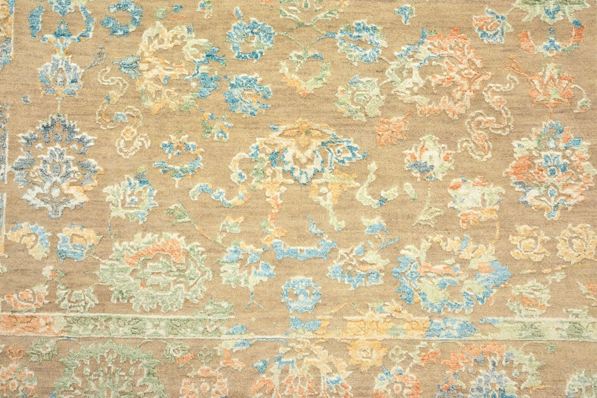 Designerski dywan - 239 x 175 cm - piaskowy