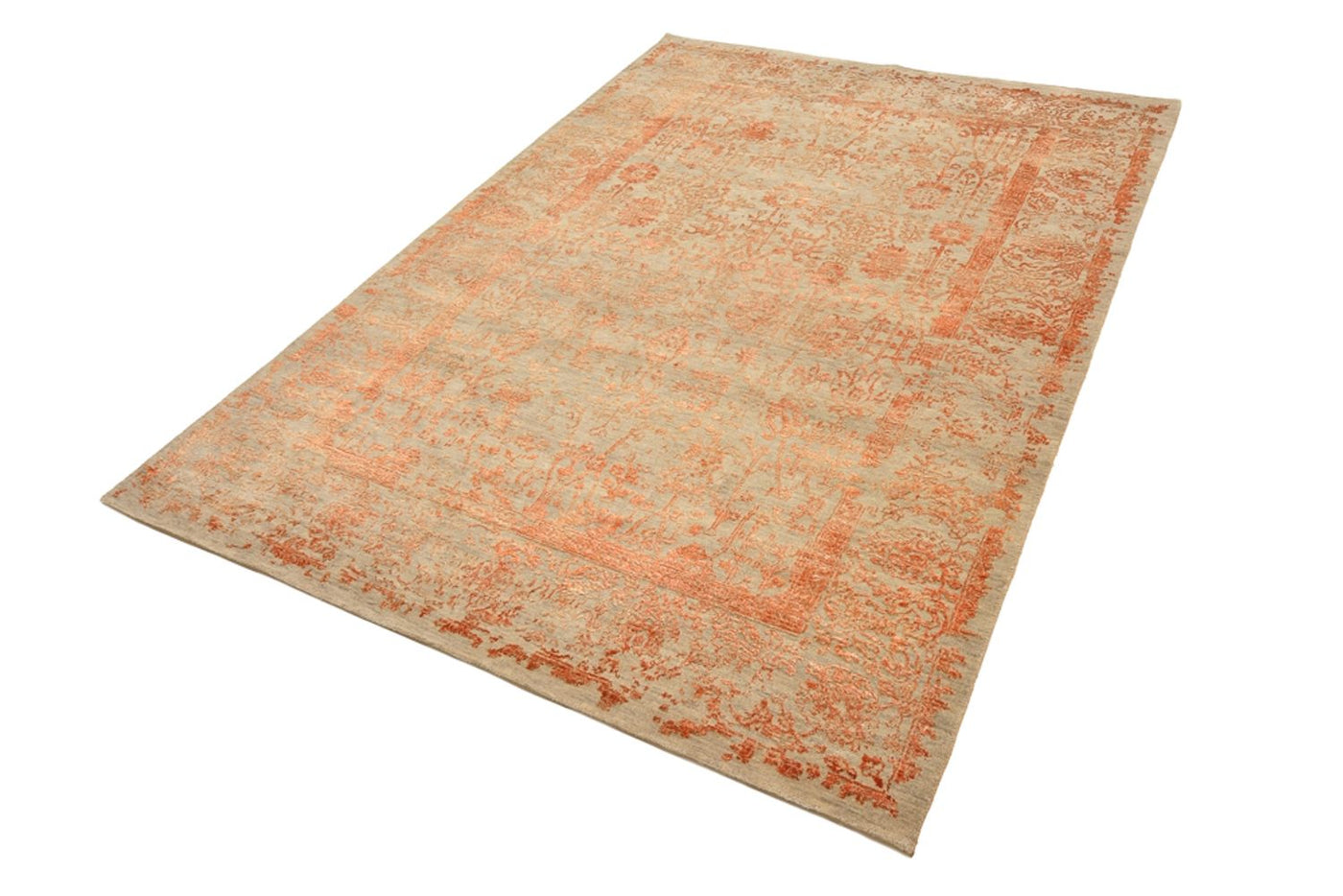 Designerski dywan - 236 x 173 cm - rdza