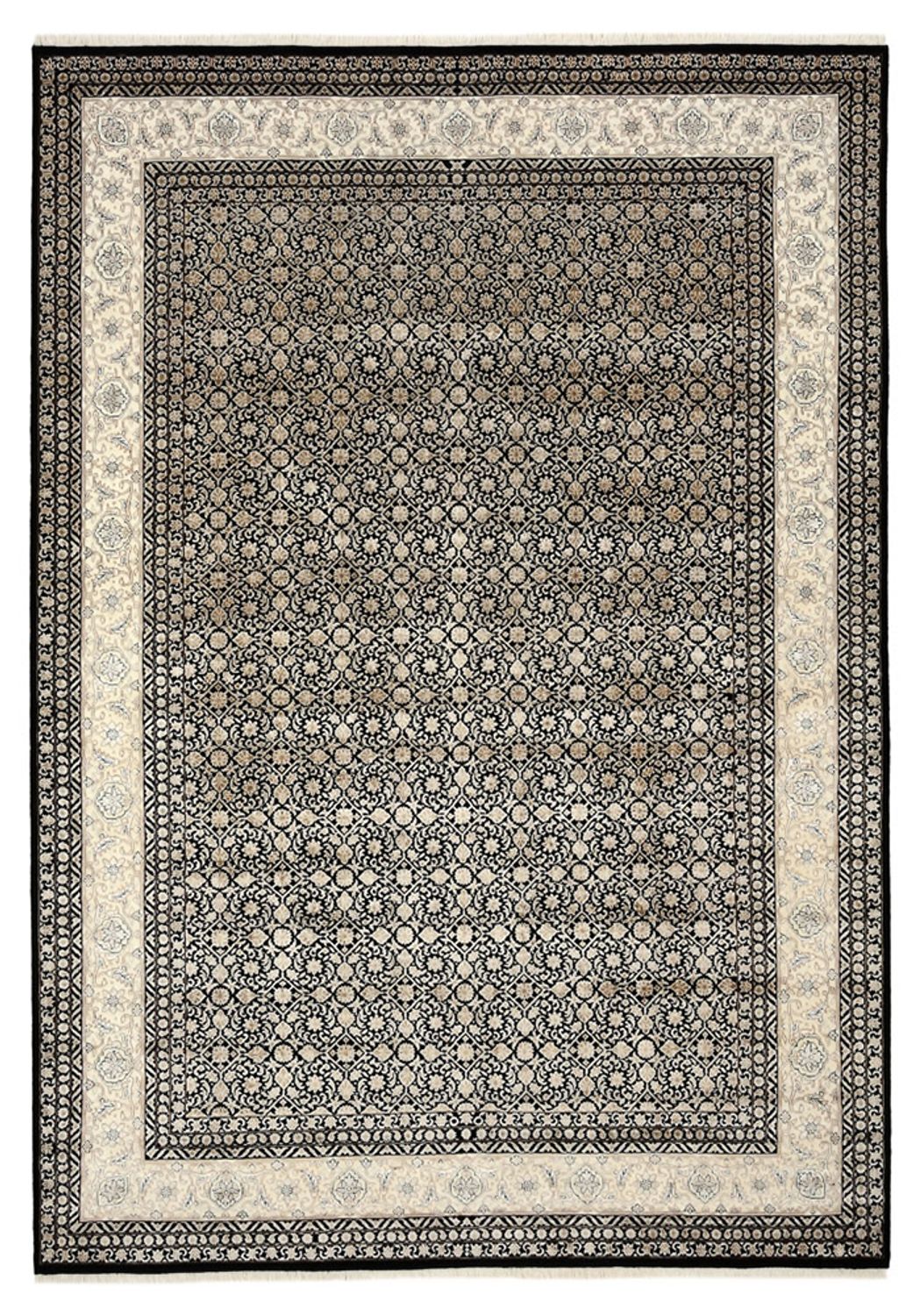 Orientalny dywan - Bijar - Indus - 295 x 206 cm - ciemny beż