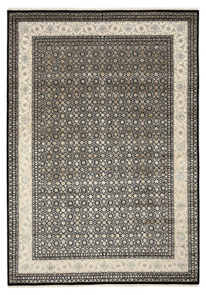 Orientalny dywan - Bijar - Indus - 295 x 206 cm - ciemny beż