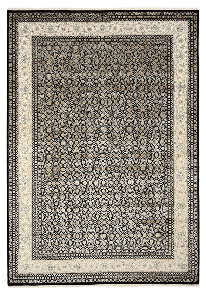 Orientalny dywan - Bijar - Indus - 295 x 206 cm - ciemny beż