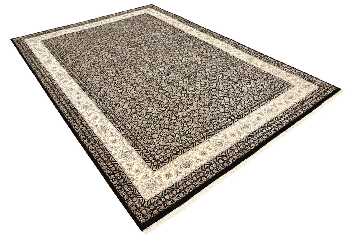 Orientalny dywan - Bijar - Indus - 295 x 206 cm - ciemny beż