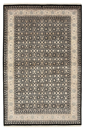 Orientalny dywan - Bijar - Indus - 209 x 139 cm - ciemny beż