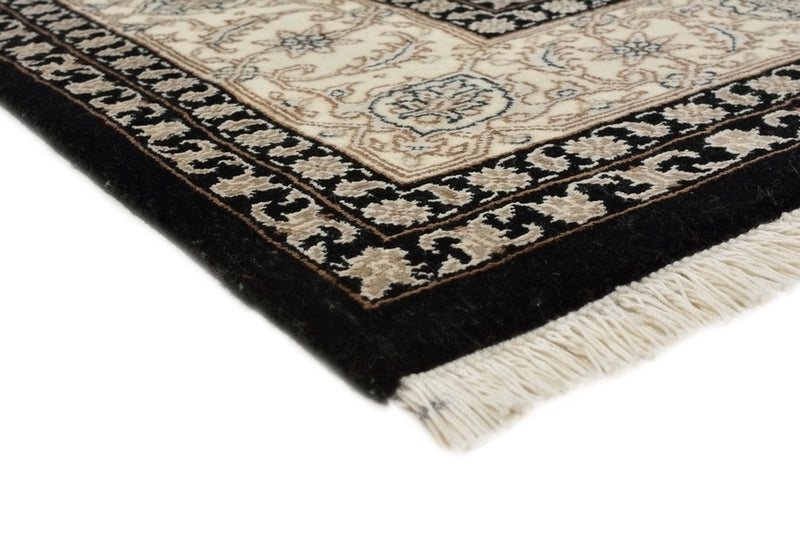 Orientalny dywan - Bijar - Indus - 209 x 139 cm - ciemny beż