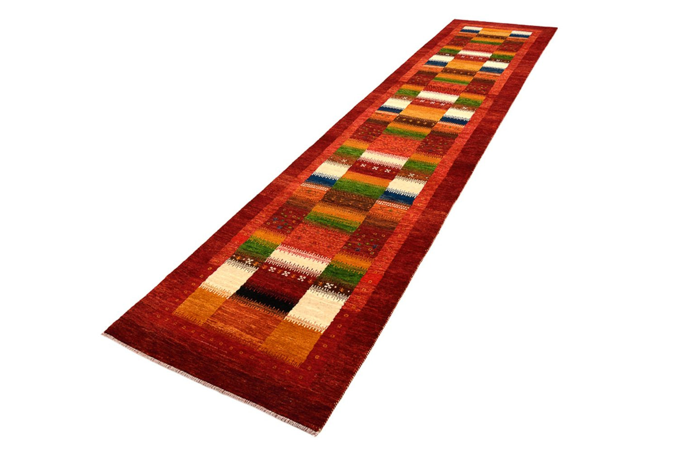 Indo Loribaft Dywan 386x83cm - Dywan wełniany