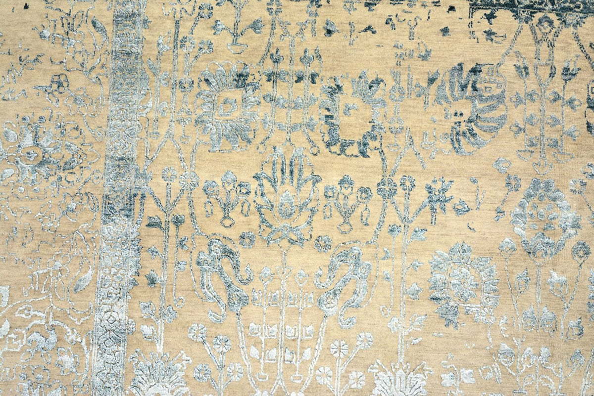 Designerski dywan - 372 x 268 cm - jasny beż