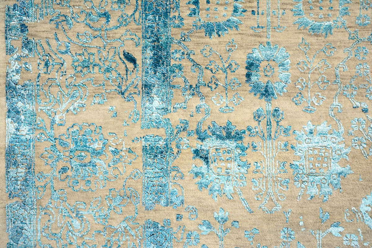 Designerski dywan - 341 x 249 cm - jasny beż