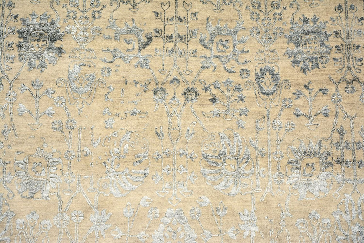 Designerski dywan - 302 x 201 cm - ciemny beż