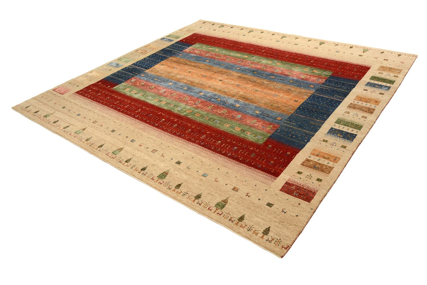 Indo Loribaft Dywan 253x246cm - Dywan wełniany