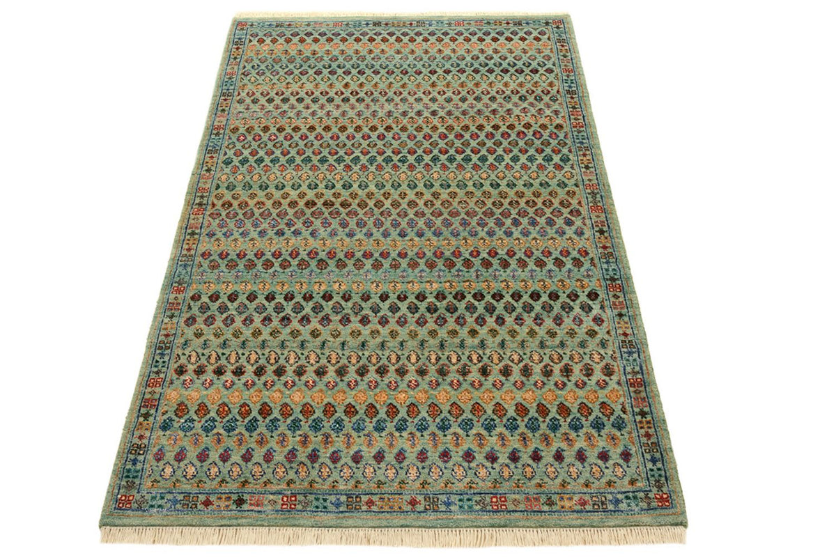 Designerski dywan - 154 x 95 cm - turkusowy