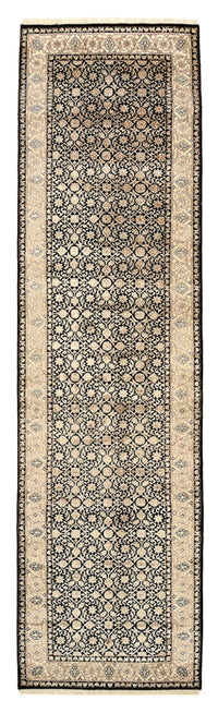 Biegacz Orientalny dywan - Bijar - Indus - 304 x 83 cm - ciemny beż