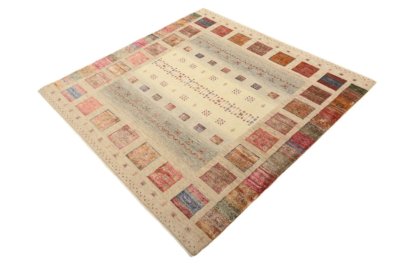 Indo Loribaft Dywan 155x153cm - Dywan wełniany