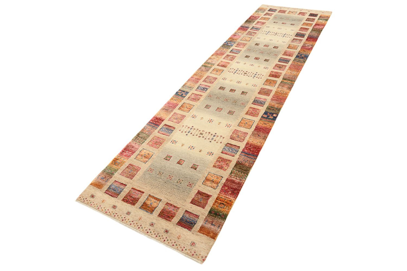 Indo Loribaft Dywan 305x81cm - Dywan wełniany