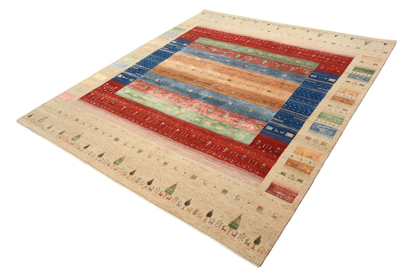 Indo Loribaft Dywan 236x205cm - Dywan wełniany