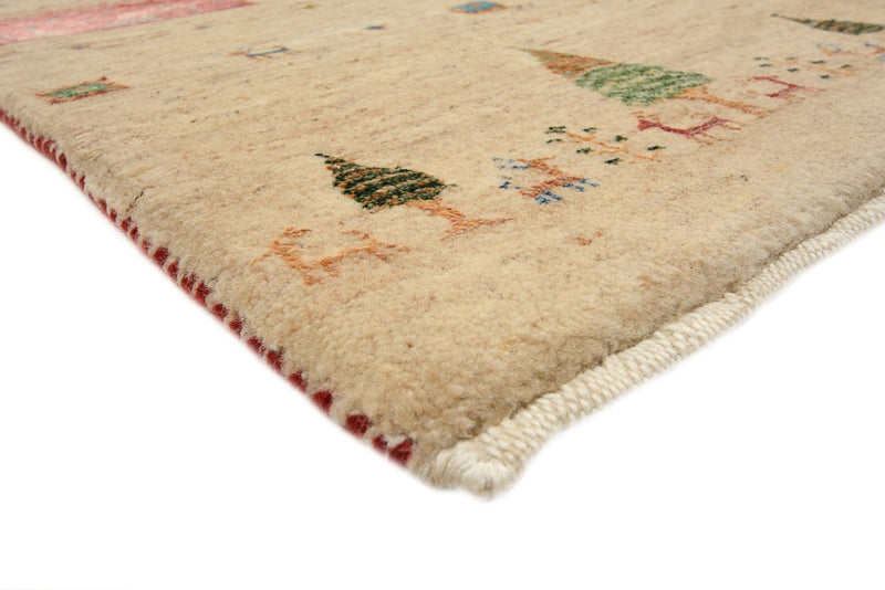 Dywan Gabbeh - Loribaft Indus - 236 x 205 cm - wielokolorowy
