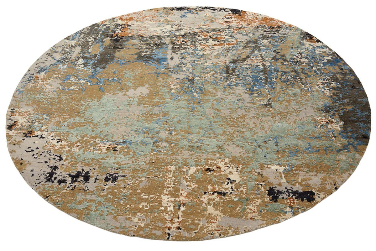 Designerski dywan - 239 x 237 cm - wielokolorowy