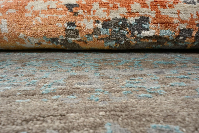 Designerski dywan - 242 x 240 cm - wielokolorowy